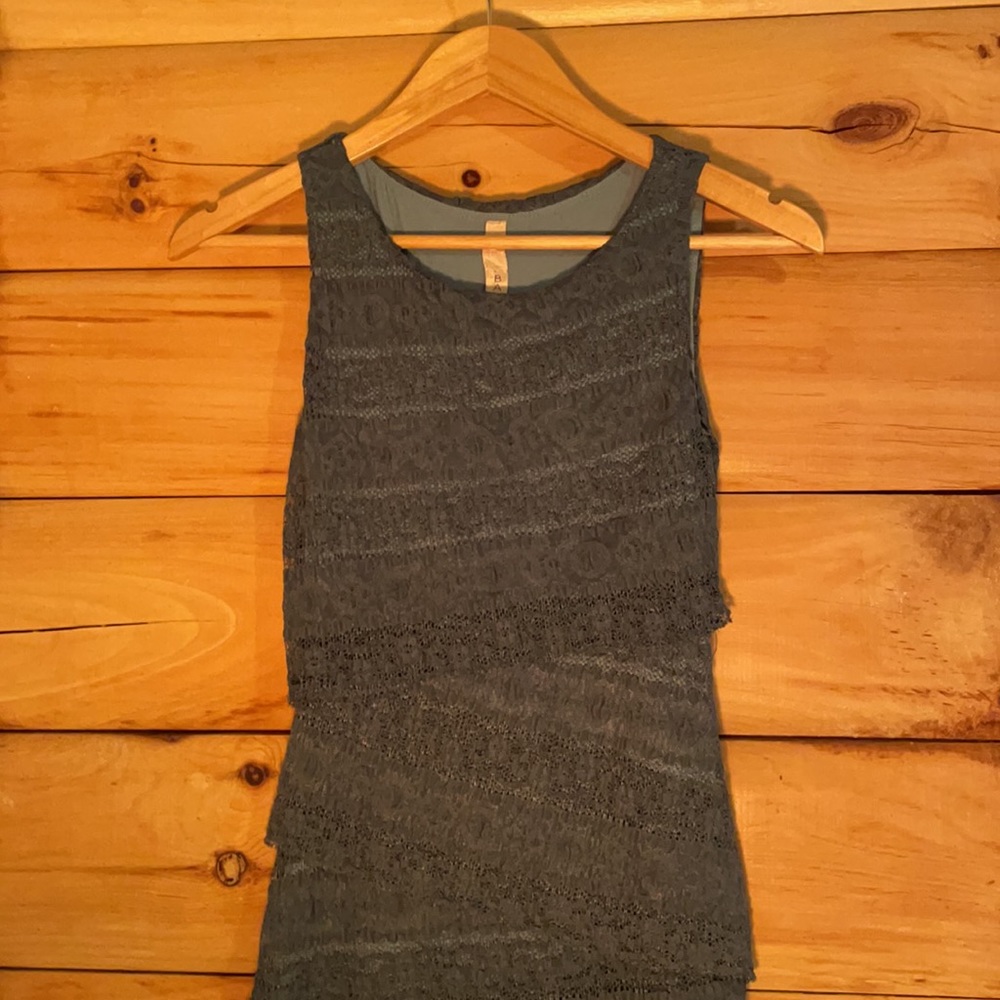 XS form fitting lacey dress from Anthropologie